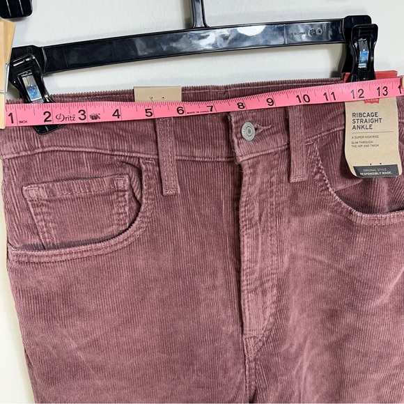 Levi's Women's High Rise Jeans - Mauve - Picture 10 of 12